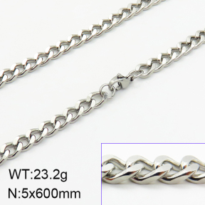 Stainless Steel Necklace  2N2003086ablb-214