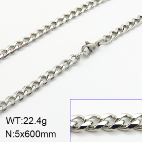 Stainless Steel Necklace  2N2003089aakl-214
