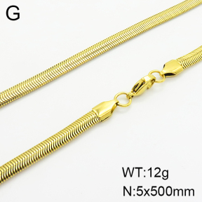 Stainless Steel Necklace  2N2003113bhva-214