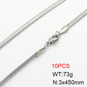 Stainless Steel Necklace  2N2003117albv-214