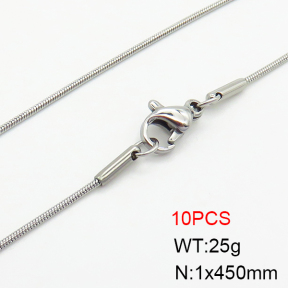 Stainless Steel Necklace  2N2003126ahlv-214