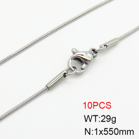 Stainless Steel Necklace  2N2003128ahlv-214