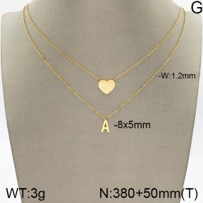 Stainless Steel Necklace  5N2001774bbov-493