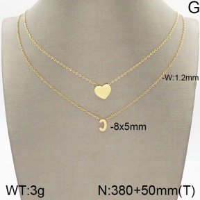 Stainless Steel Necklace  5N2001776bbov-493