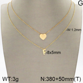 Stainless Steel Necklace  5N2001778bbov-493