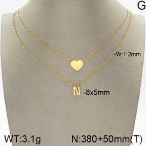 Stainless Steel Necklace  5N2001784bbov-493