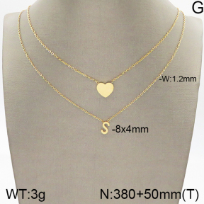 Stainless Steel Necklace  5N2001786bbov-493