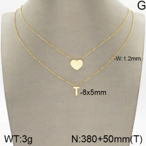 Stainless Steel Necklace  5N2001787bbov-493