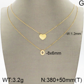 Stainless Steel Necklace  5N2001788bbov-493