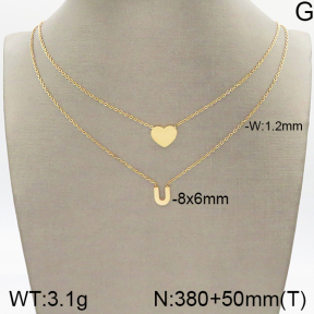 Stainless Steel Necklace  5N2001790bbov-493