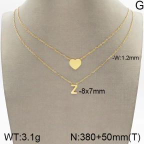 Stainless Steel Necklace  5N2001793bbov-493