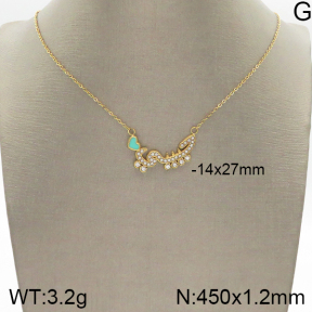 Stainless Steel Necklace  5N4001598vbpb-493