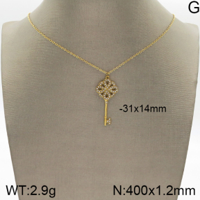 Stainless Steel Necklace  5N4001604vbpb-493