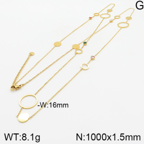 Stainless Steel Necklace  5N4001621vhnv-493