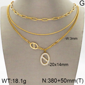 Stainless Steel Necklace  5N4001635vbpb-478