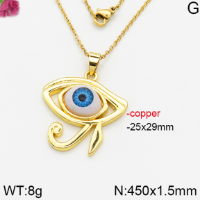 Fashion Copper Necklace  F5N300102vbll-J121