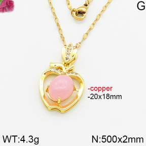 Fashion Copper Necklace  F5N400763bbml-J121