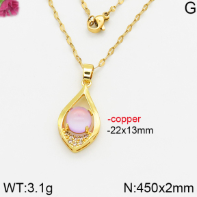 Fashion Copper Necklace  F5N400771ablb-J121