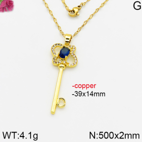 Fashion Copper Necklace  F5N400773vbnb-J121