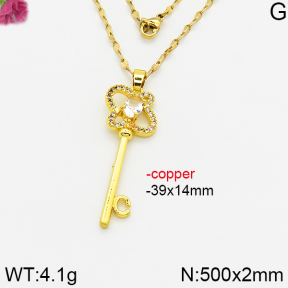 Fashion Copper Necklace  F5N400775vbnb-J121