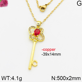 Fashion Copper Necklace  F5N400776vbnb-J121