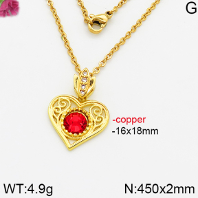 Fashion Copper Necklace  F5N400788ablb-J121