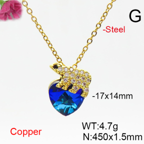 Fashion Copper Necklace  F6N406380aakl-G030