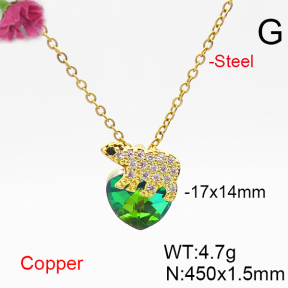 Fashion Copper Necklace  F6N406381aakl-G030