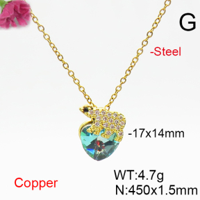 Fashion Copper Necklace  F6N406392aakl-G030