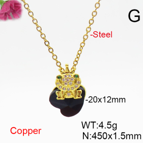 Fashion Copper Necklace  F6N406397aakl-G030