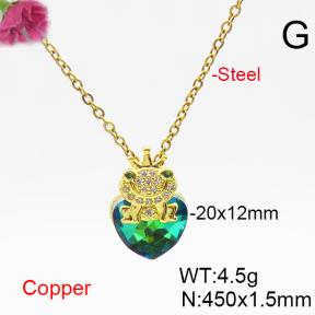 Fashion Copper Necklace  F6N406402aakl-G030
