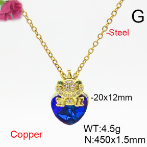 Fashion Copper Necklace  F6N406411aakl-G030