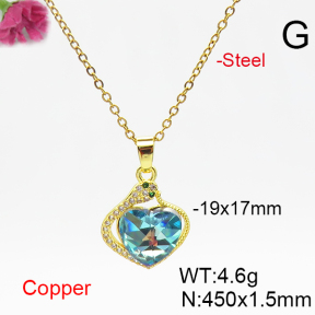 Fashion Copper Necklace  F6N406439aakl-G030