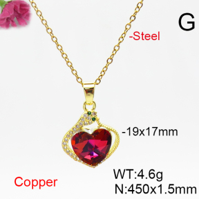 Fashion Copper Necklace  F6N406440aakl-G030