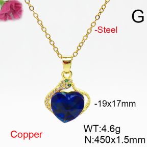 Fashion Copper Necklace  F6N406446aakl-G030