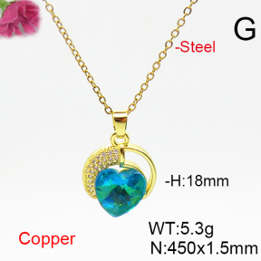Fashion Copper Necklace  F6N406455aakl-G030