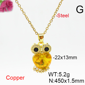 Fashion Copper Necklace  F6N406465aakl-G030
