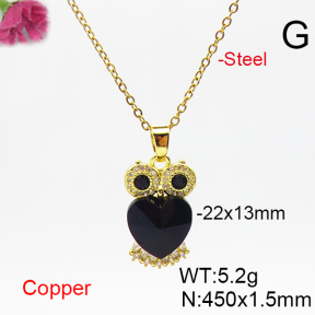 Fashion Copper Necklace  F6N406466aakl-G030