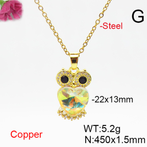Fashion Copper Necklace  F6N406467aakl-G030