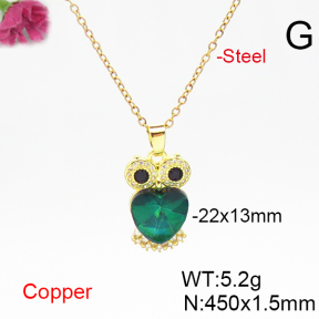 Fashion Copper Necklace  F6N406468aakl-G030