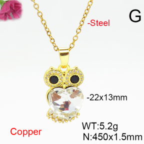 Fashion Copper Necklace  F6N406470aakl-G030