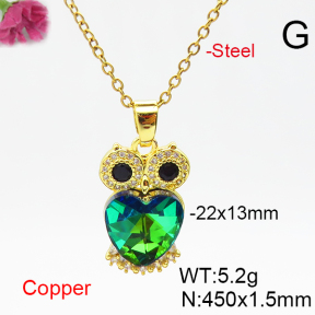 Fashion Copper Necklace  F6N406472aakl-G030