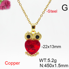 Fashion Copper Necklace  F6N406473aakl-G030