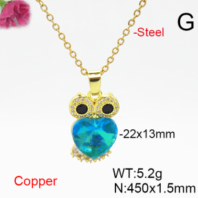 Fashion Copper Necklace  F6N406474aakl-G030