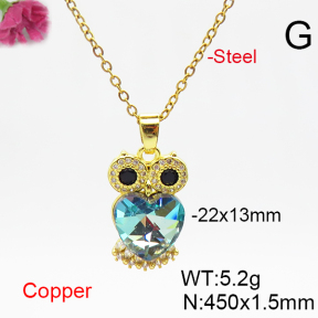 Fashion Copper Necklace  F6N406476aakl-G030