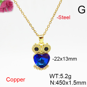 Fashion Copper Necklace  F6N406477aakl-G030