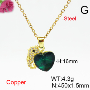 Fashion Copper Necklace  F6N406492aakl-G030