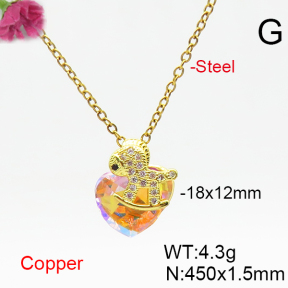 Fashion Copper Necklace  F6N406510aakl-G030