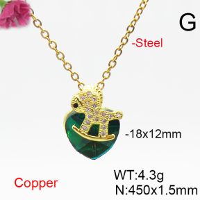 Fashion Copper Necklace  F6N406511aakl-G030