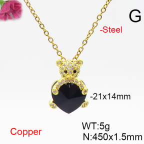 Fashion Copper Necklace  F6N406516aakl-G030